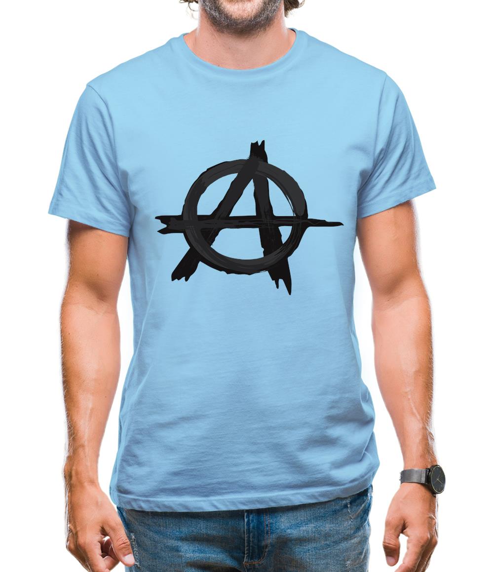 Anarchy Symbol Mens T-Shirt Anarchy Symbol Mens T-Shirt