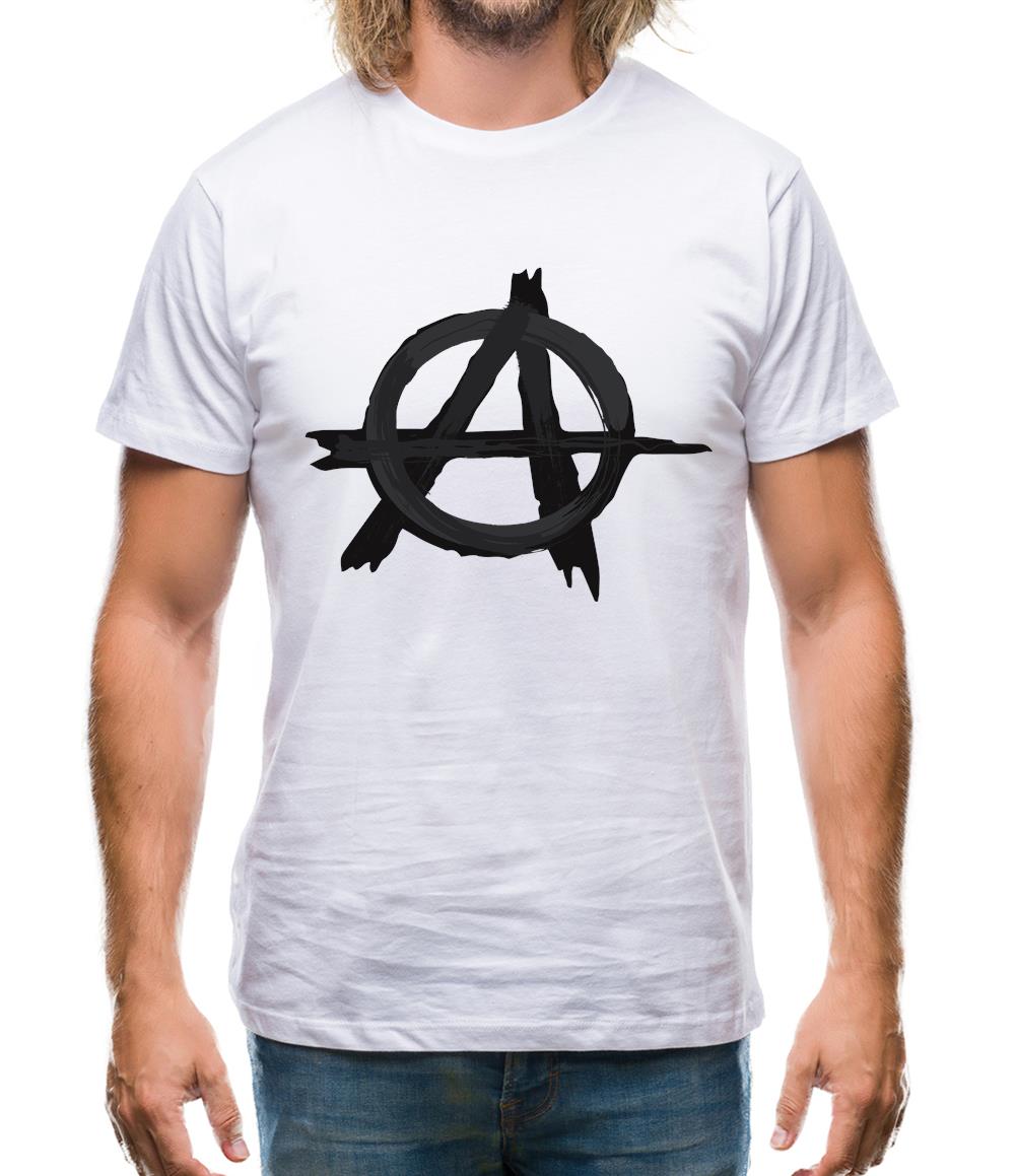 Anarchy Symbol Mens T-Shirt Anarchy Symbol Mens T-Shirt