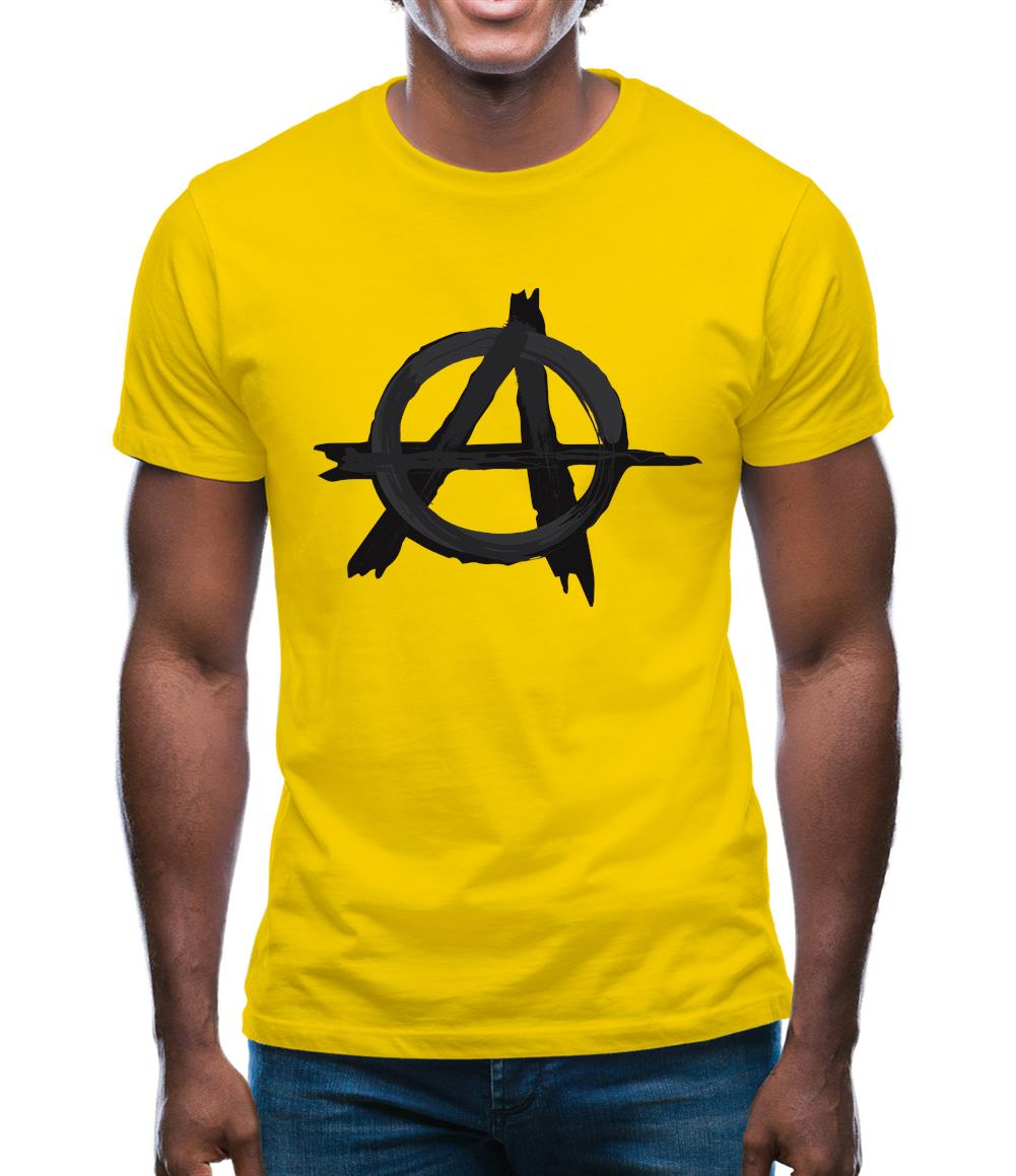 Anarchy Symbol Mens T-Shirt Anarchy Symbol Mens T-Shirt