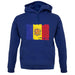Andorra Grunge Style Flag unisex hoodie Andorra Grunge Style Flag unisex hoodie