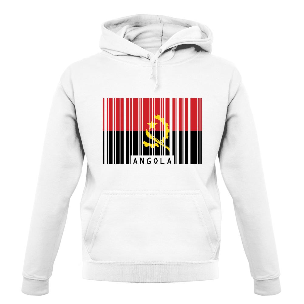 Angola Barcode Style Flag unisex hoodie Angola Barcode Style Flag unisex hoodie