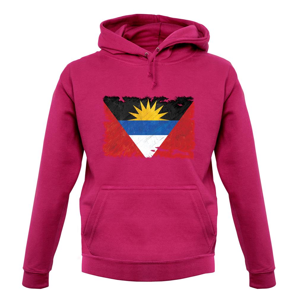 Antigua And Barbuda Grunge Style Flag unisex hoodie Antigua And Barbuda Grunge Style Flag unisex hoodie