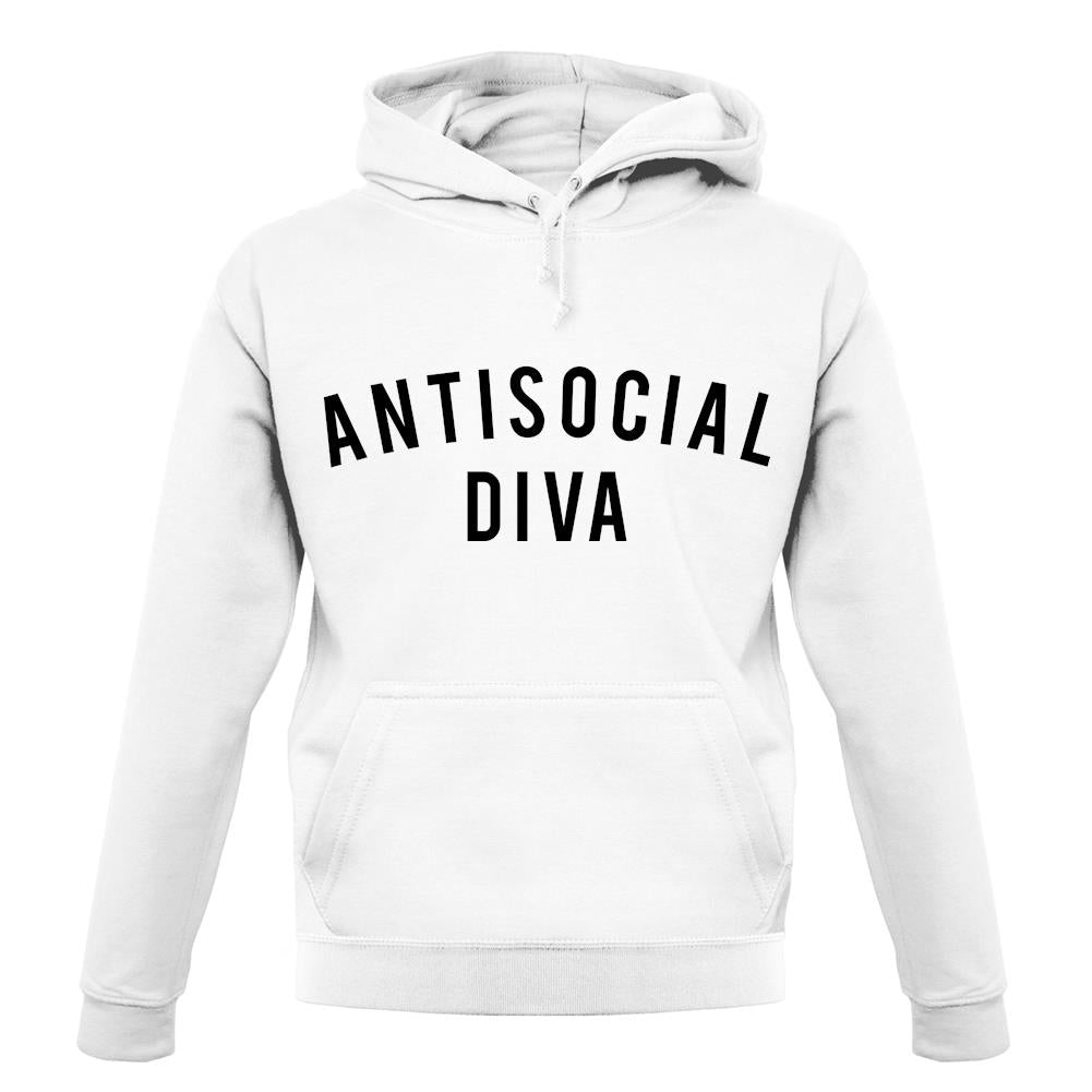 Anti-Social Diva unisex hoodie Anti-Social Diva unisex hoodie