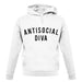 Anti-Social Diva unisex hoodie Anti-Social Diva unisex hoodie