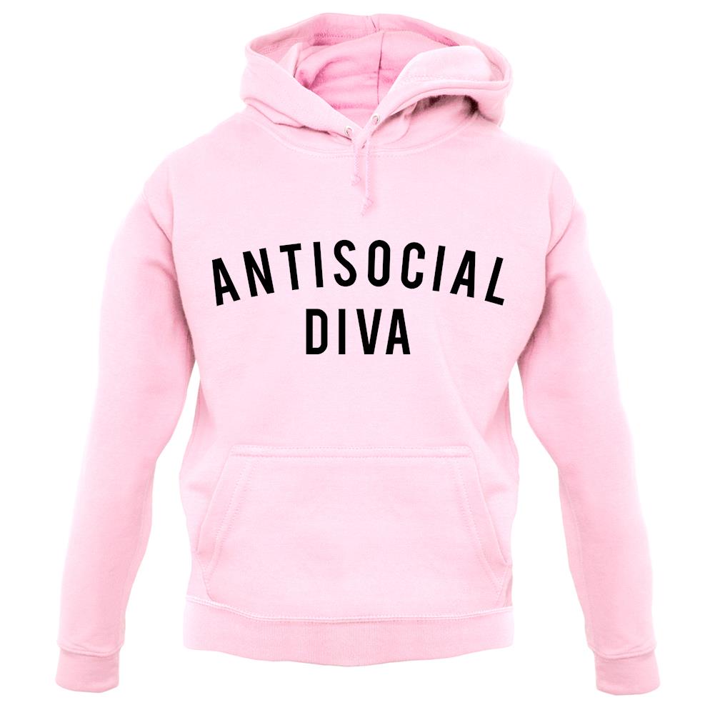 Anti-Social Diva unisex hoodie Anti-Social Diva unisex hoodie