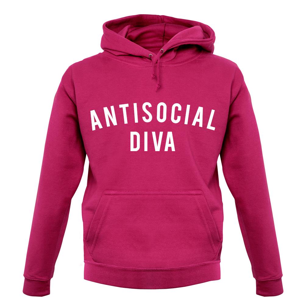 Anti-Social Diva unisex hoodie Anti-Social Diva unisex hoodie