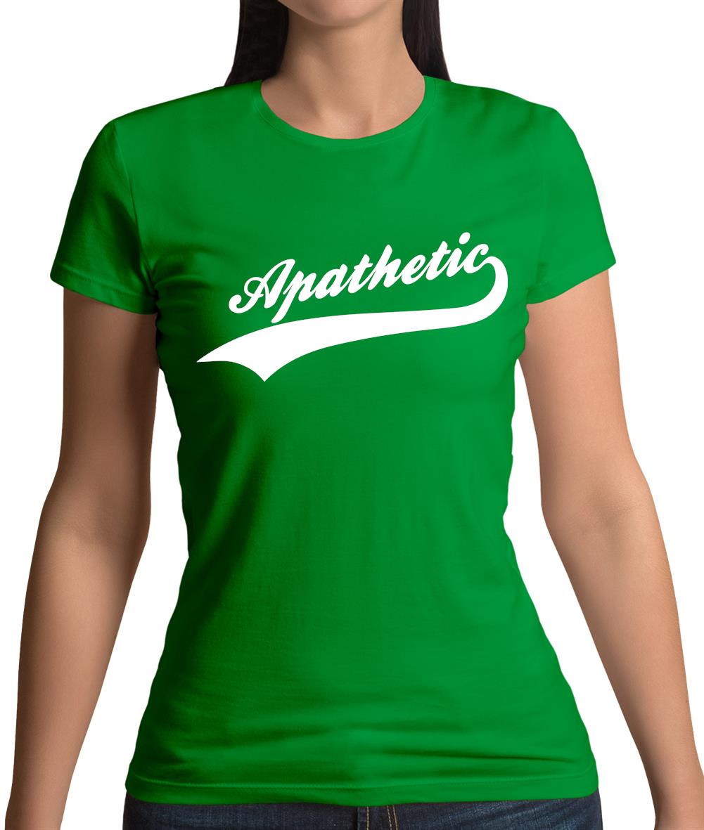 Apathetic Womens T-Shirt Apathetic Womens T-Shirt
