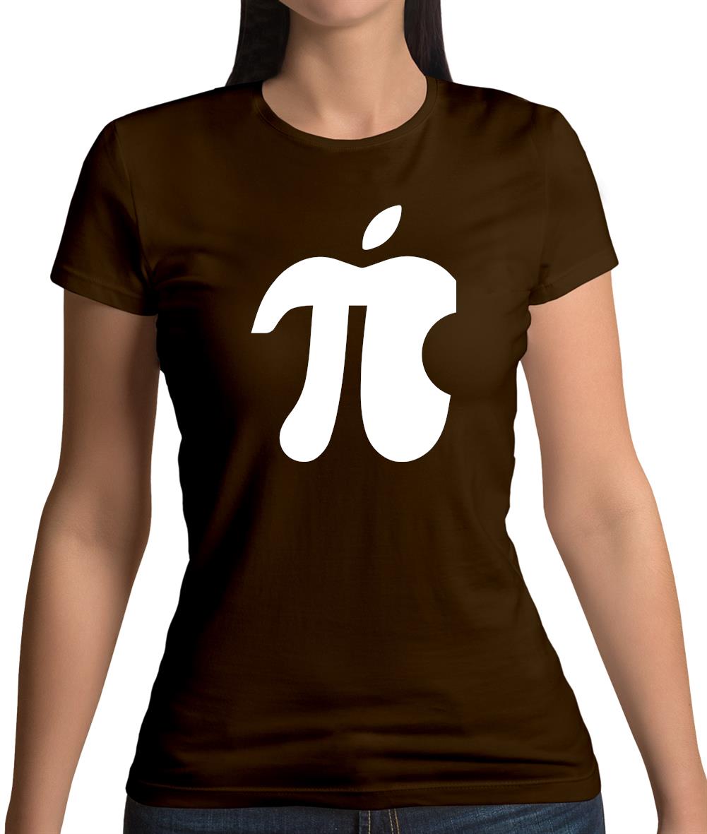 Apple Pi Womens T-Shirt Apple Pi Womens T-Shirt