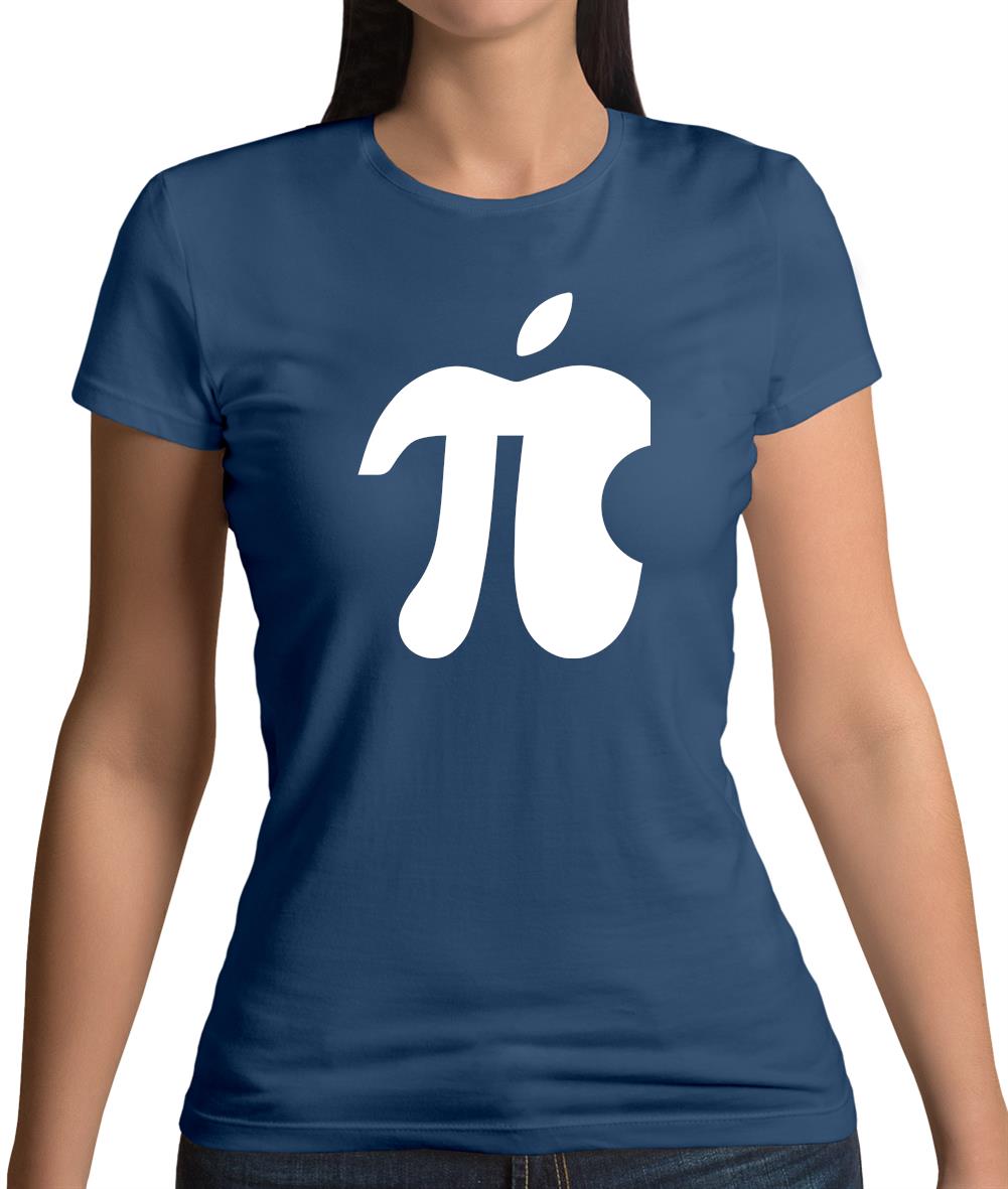 Apple Pi Womens T-Shirt Apple Pi Womens T-Shirt