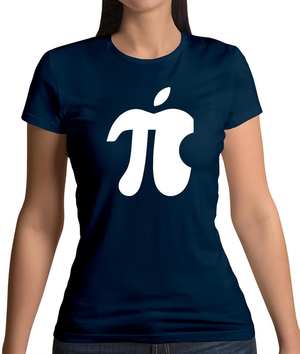 Apple Pi Womens T-Shirt Apple Pi Womens T-Shirt