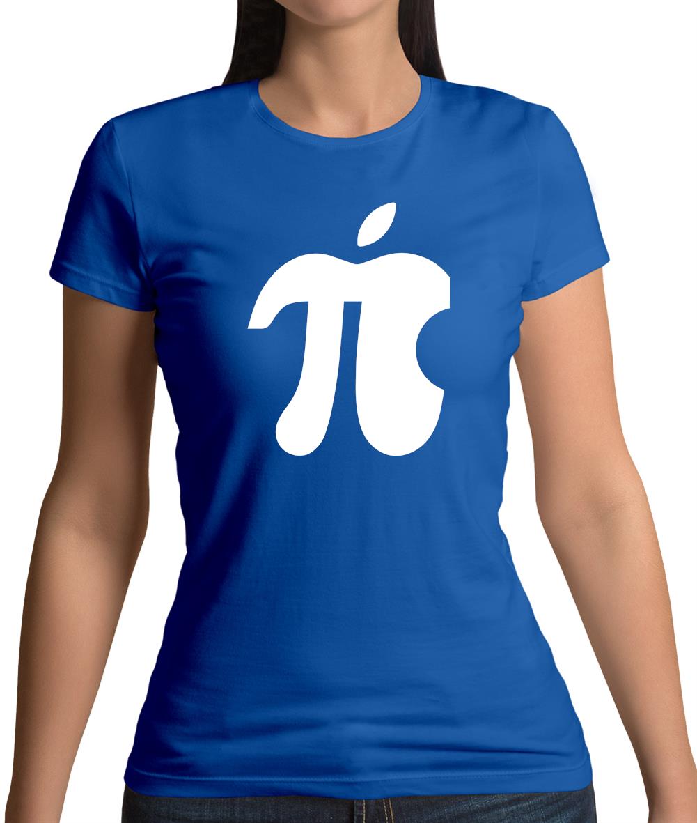 Apple Pi Womens T-Shirt Apple Pi Womens T-Shirt