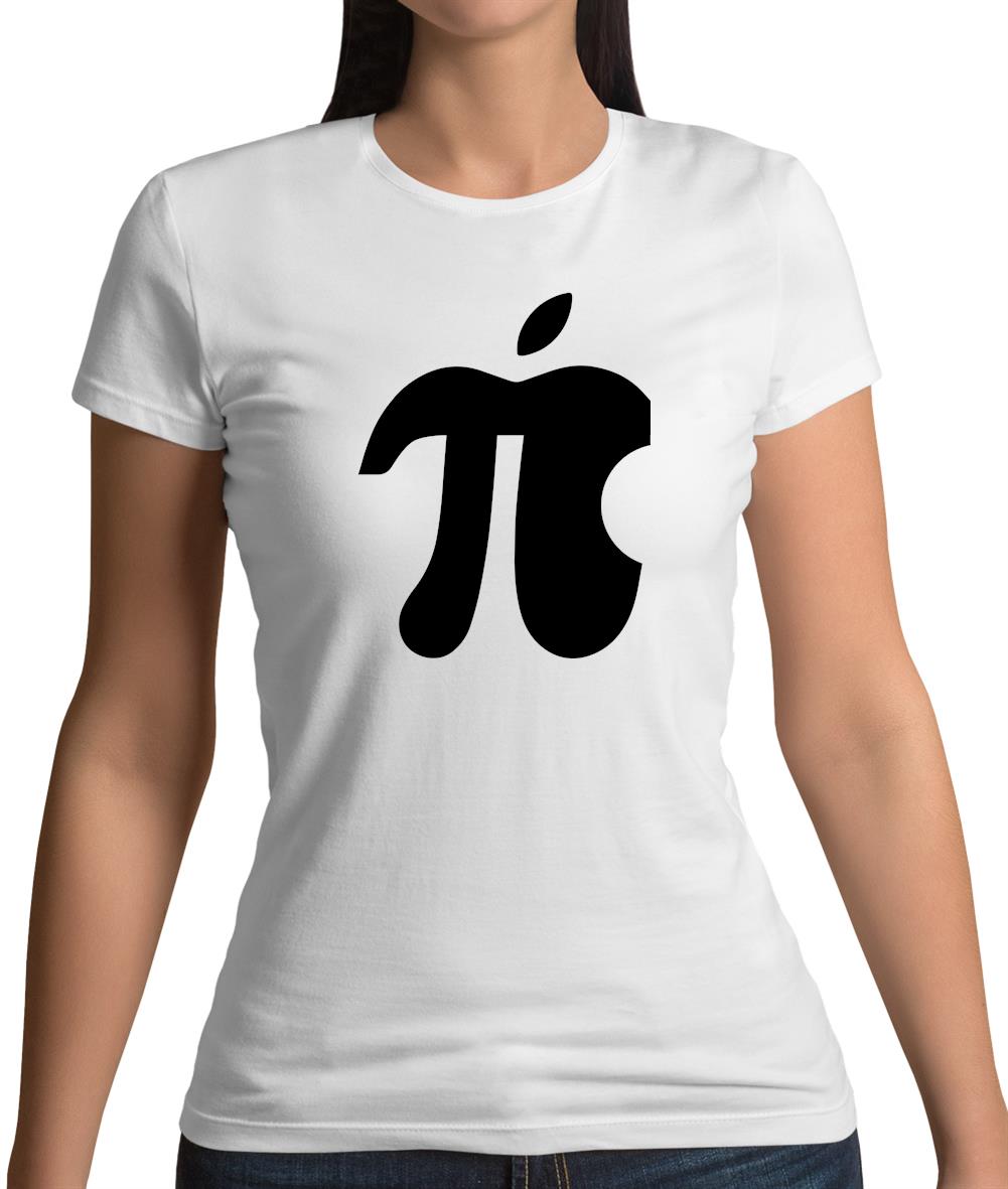 Apple Pi Womens T-Shirt Apple Pi Womens T-Shirt