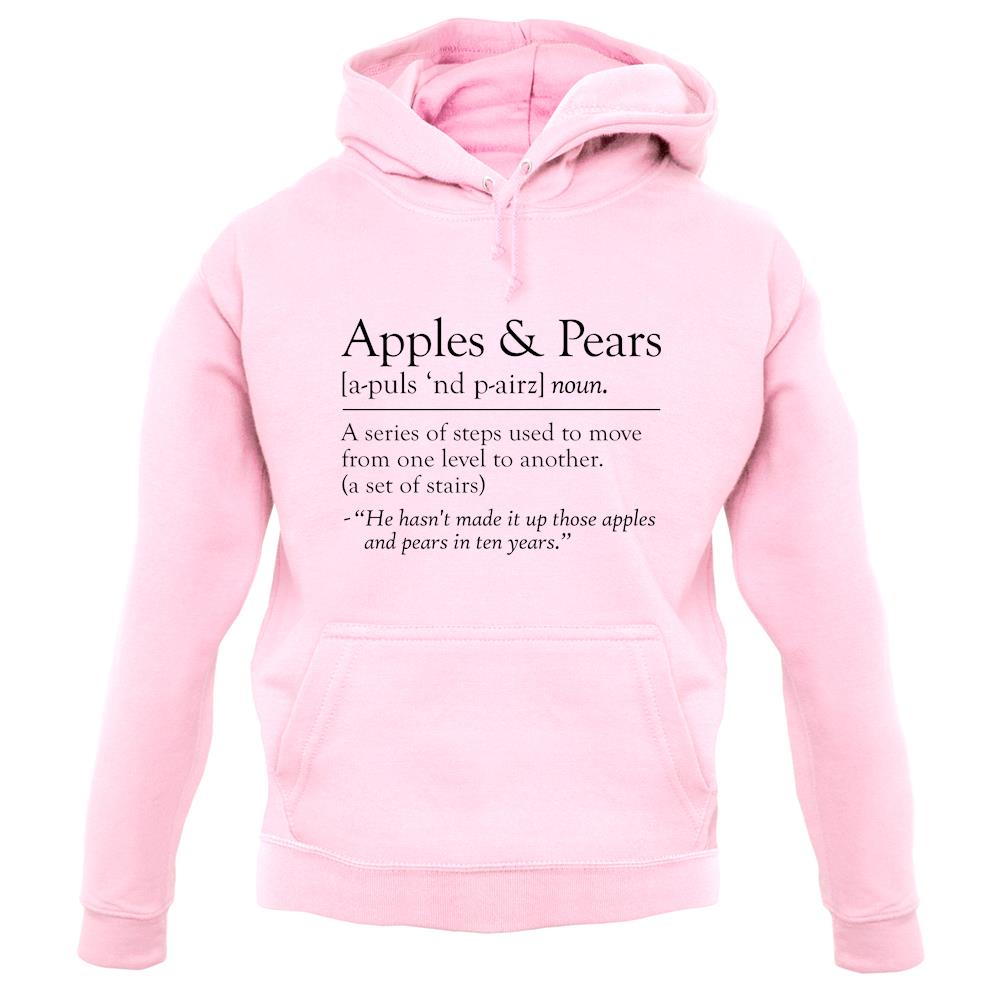 Apples & Pears Defenition unisex hoodie Apples & Pears Defenition unisex hoodie