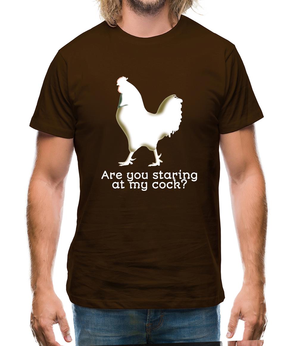 Staring At My Cock Mens T-Shirt Staring At My Cock Mens T-Shirt