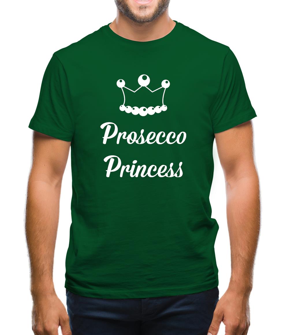 Prosecco Princess Mens T-Shirt Prosecco Princess Mens T-Shirt