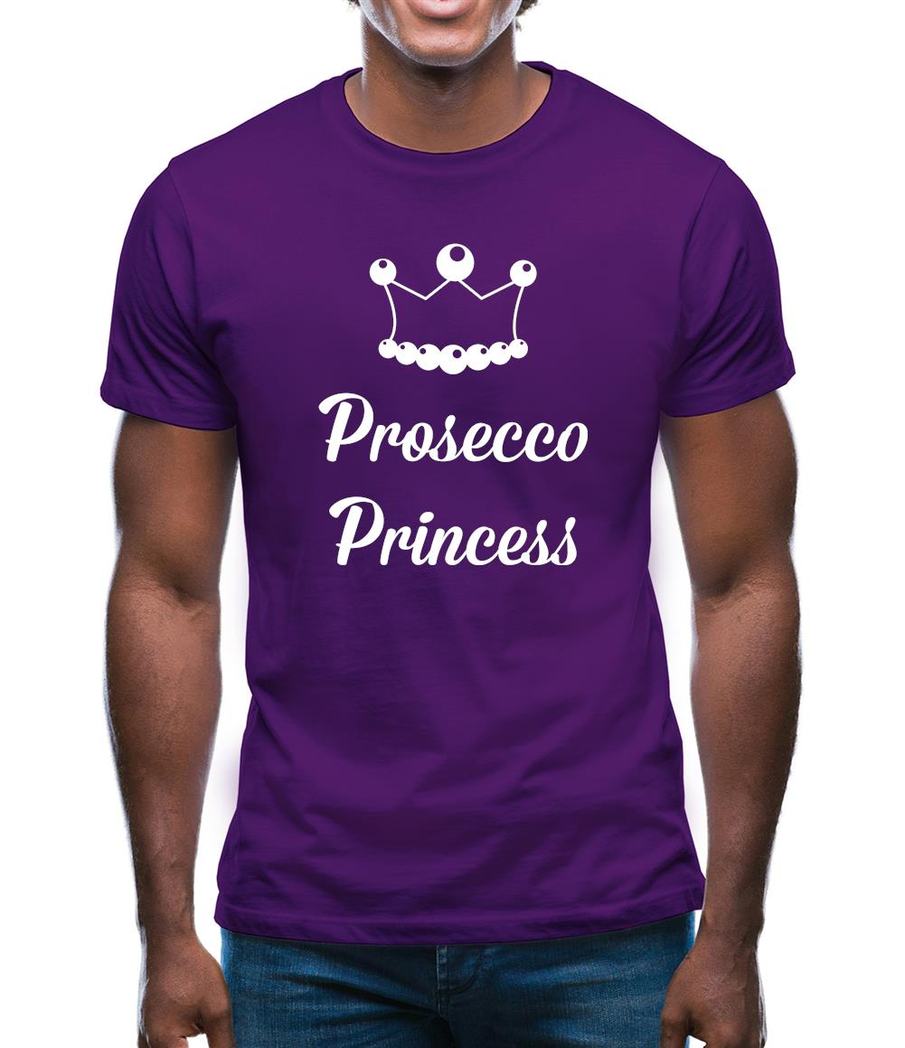 Prosecco Princess Mens T-Shirt Prosecco Princess Mens T-Shirt