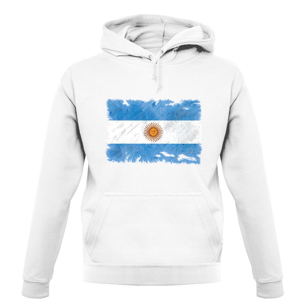Argentina Grunge Style Flag unisex hoodie Argentina Grunge Style Flag unisex hoodie