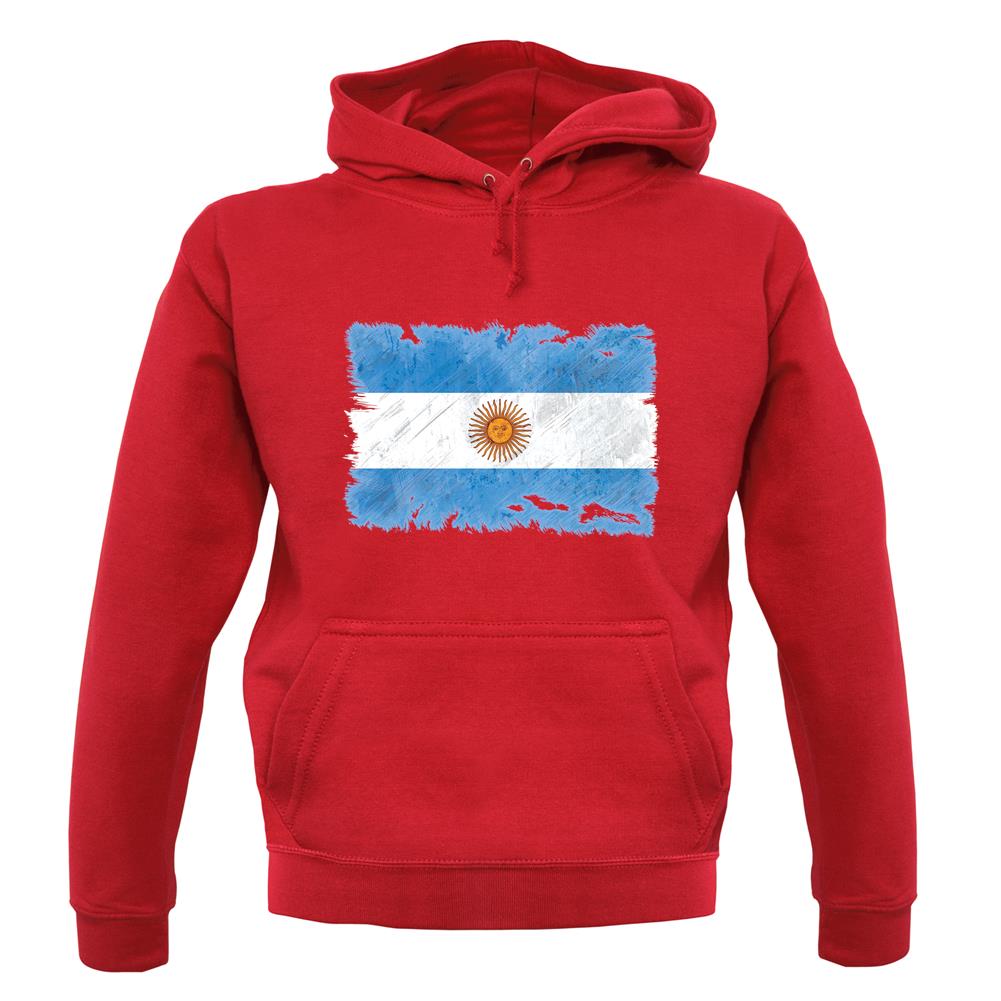 Argentina Grunge Style Flag unisex hoodie Argentina Grunge Style Flag unisex hoodie