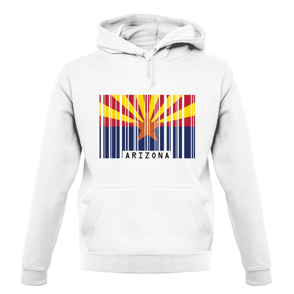Arizona Barcode Style Flag unisex hoodie Arizona Barcode Style Flag unisex hoodie
