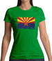 Arizona Grunge Style Flag Womens T-Shirt Arizona Grunge Style Flag Womens T-Shirt