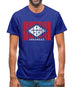 Arkansas Barcode Style Flag Mens T-Shirt Arkansas Barcode Style Flag Mens T-Shirt