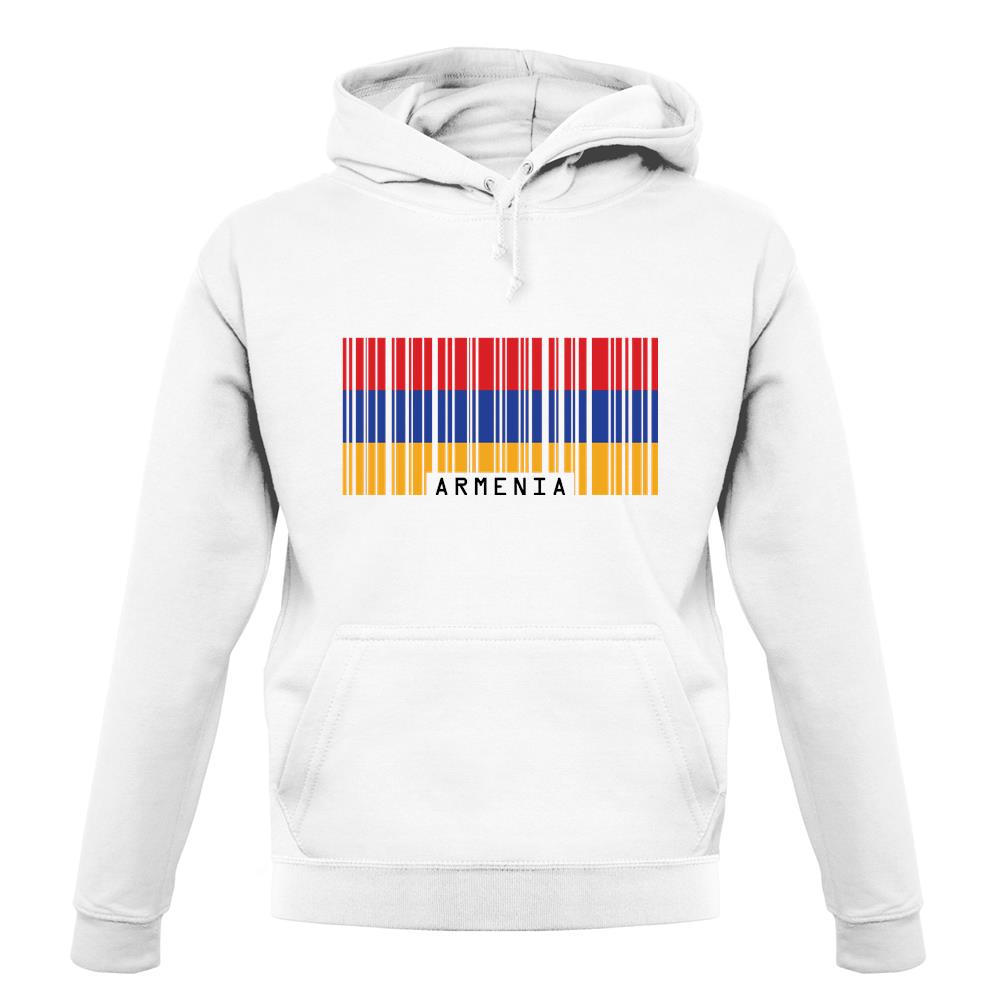 Armenia Barcode Style Flag unisex hoodie Armenia Barcode Style Flag unisex hoodie