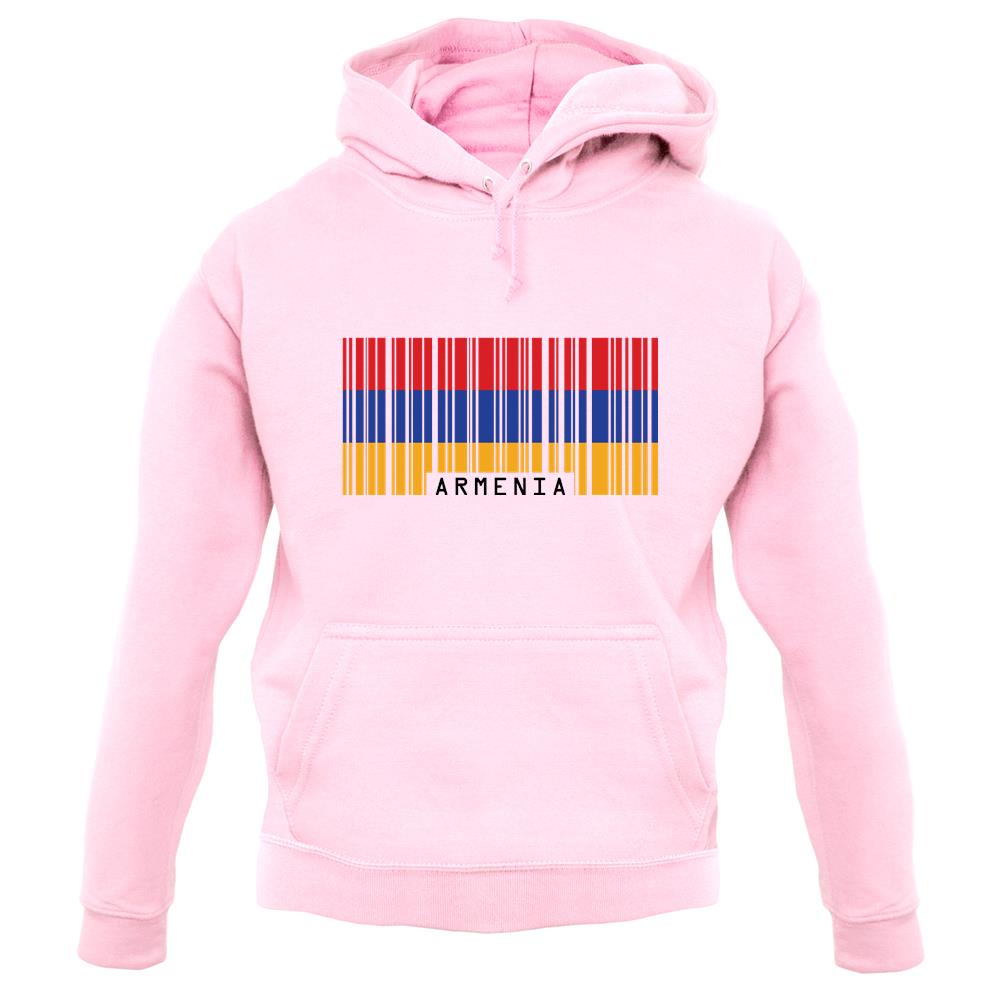 Armenia Barcode Style Flag unisex hoodie Armenia Barcode Style Flag unisex hoodie