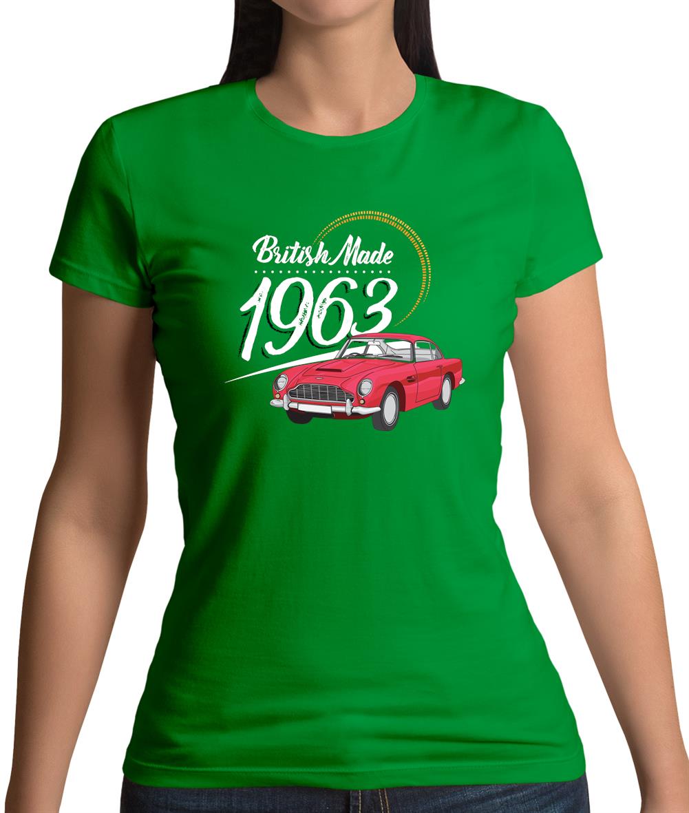 British Made 1963 - A.Martin Womens T-Shirt British Made 1963 - A.Martin Womens T-Shirt