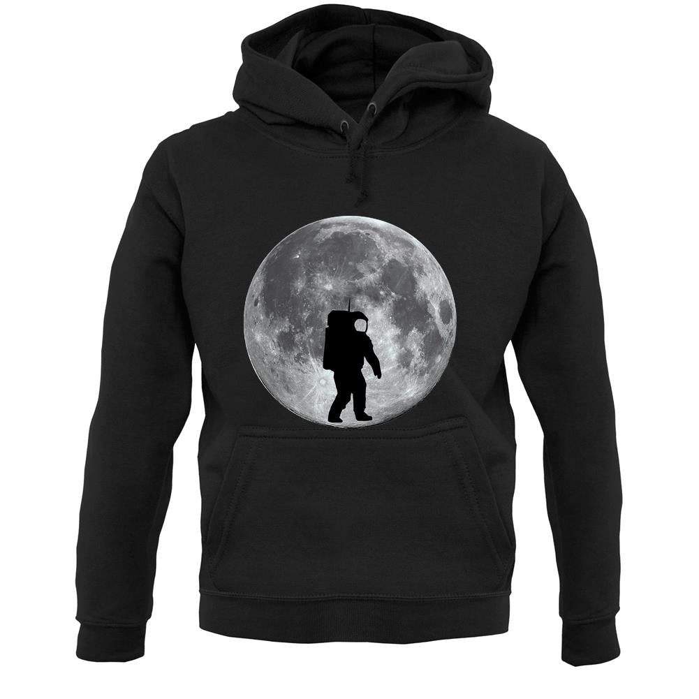 Astronaut On The Moon Unisex Hoodie