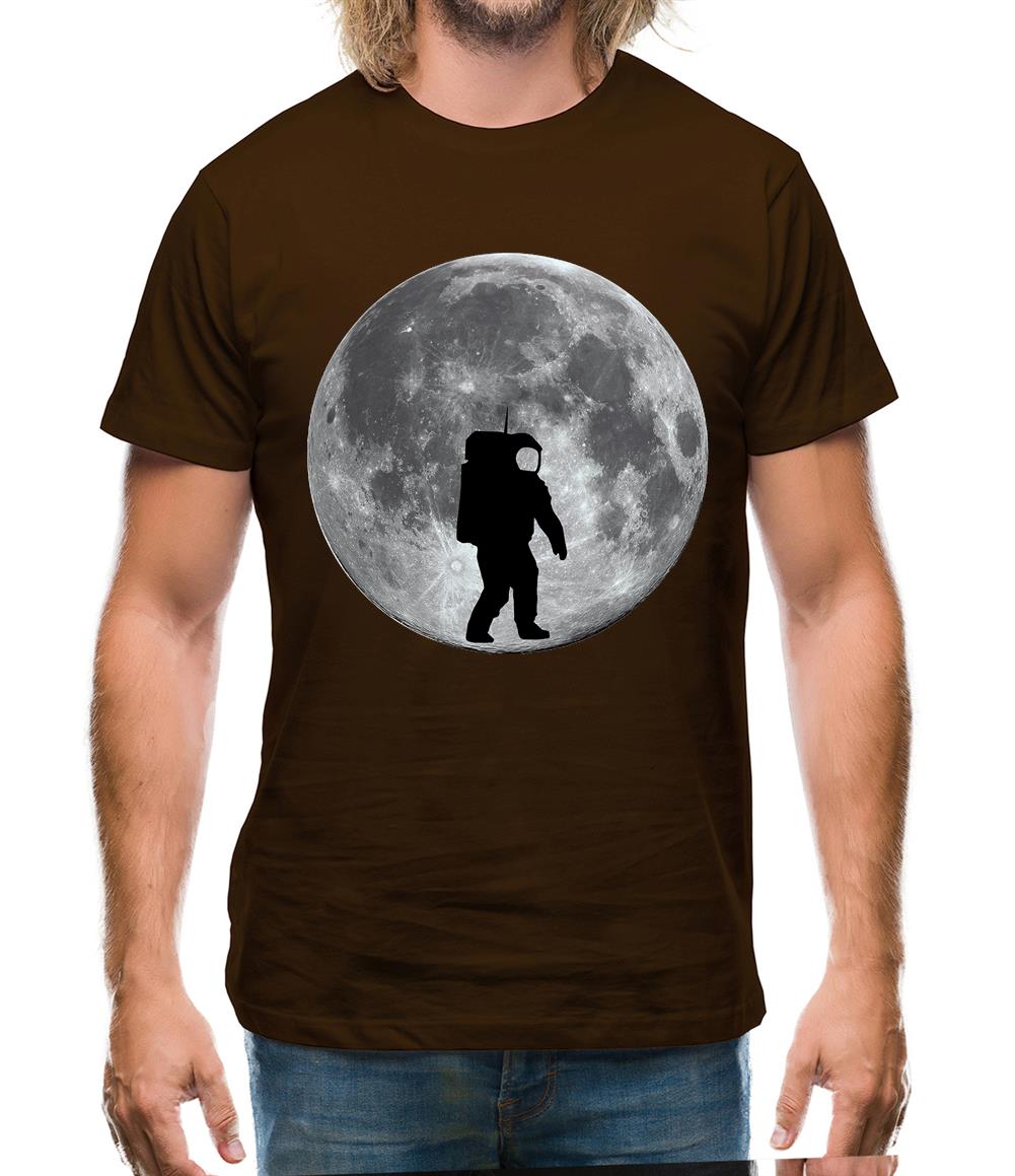 Astronaut On The Moon Mens T-Shirt Astronaut On The Moon Mens T-Shirt