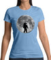 Astronaut On The Moon Womens T-Shirt Astronaut On The Moon Womens T-Shirt