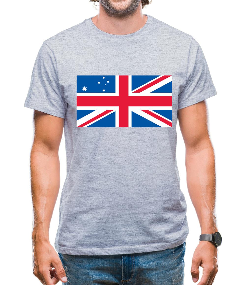 Australian Union Jack Flag Mens T-Shirt Australian Union Jack Flag Mens T-Shirt