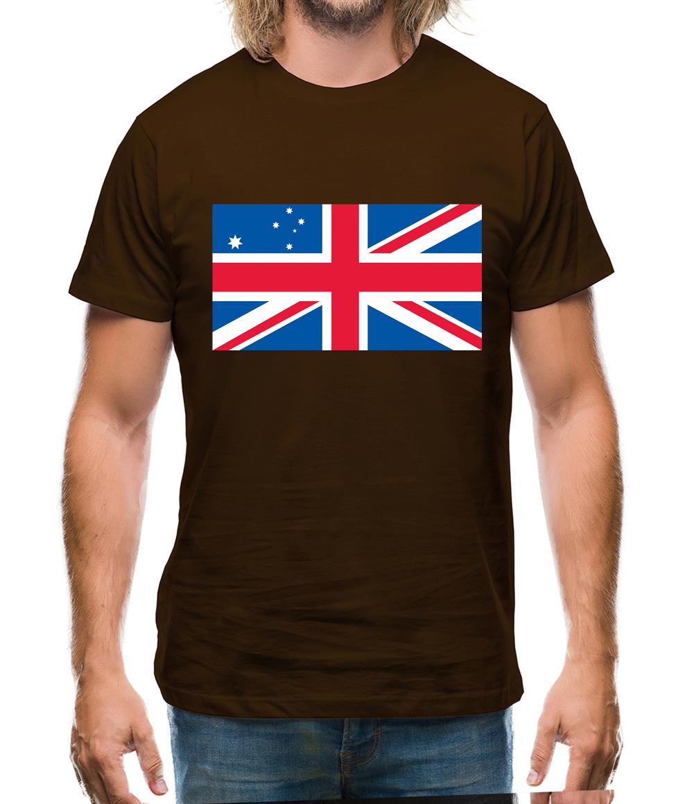 Australian Union Jack Flag Mens T-Shirt Australian Union Jack Flag Mens T-Shirt
