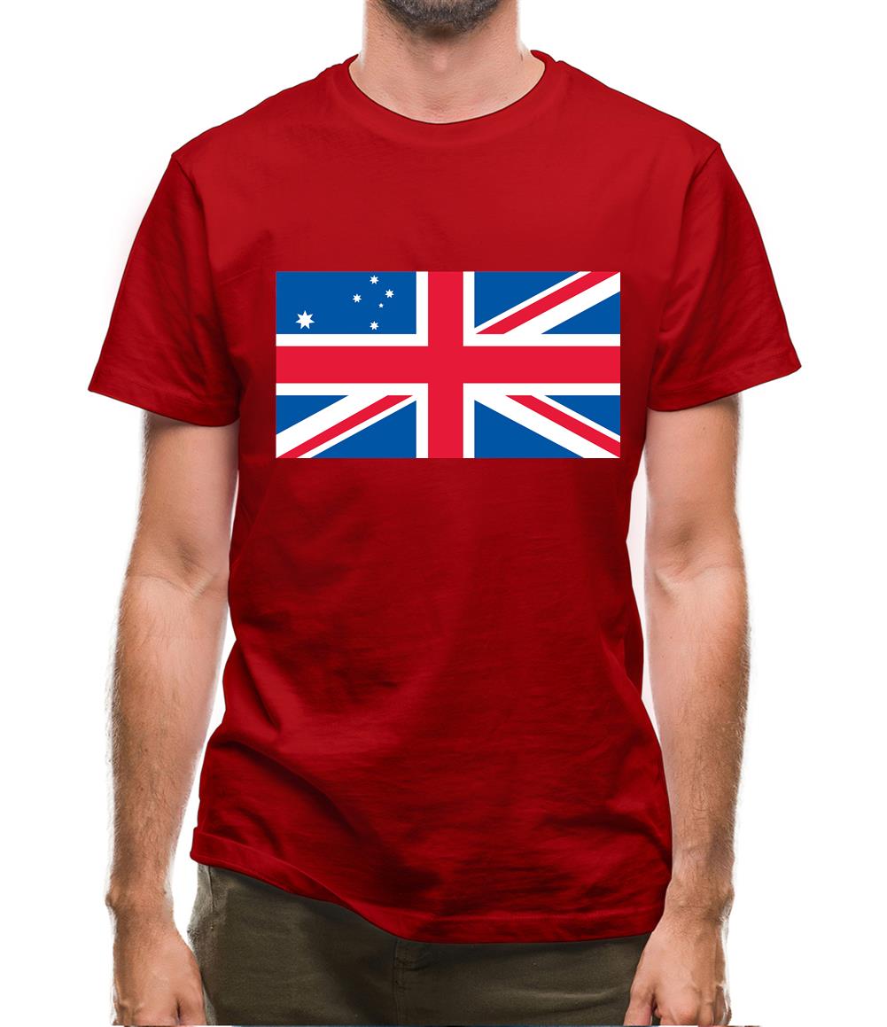 Australian Union Jack Flag Mens T-Shirt Australian Union Jack Flag Mens T-Shirt