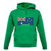 Australia Barcode Style Flag unisex hoodie Australia Barcode Style Flag unisex hoodie