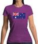 Australia Grunge Style Flag Womens T-Shirt Australia Grunge Style Flag Womens T-Shirt