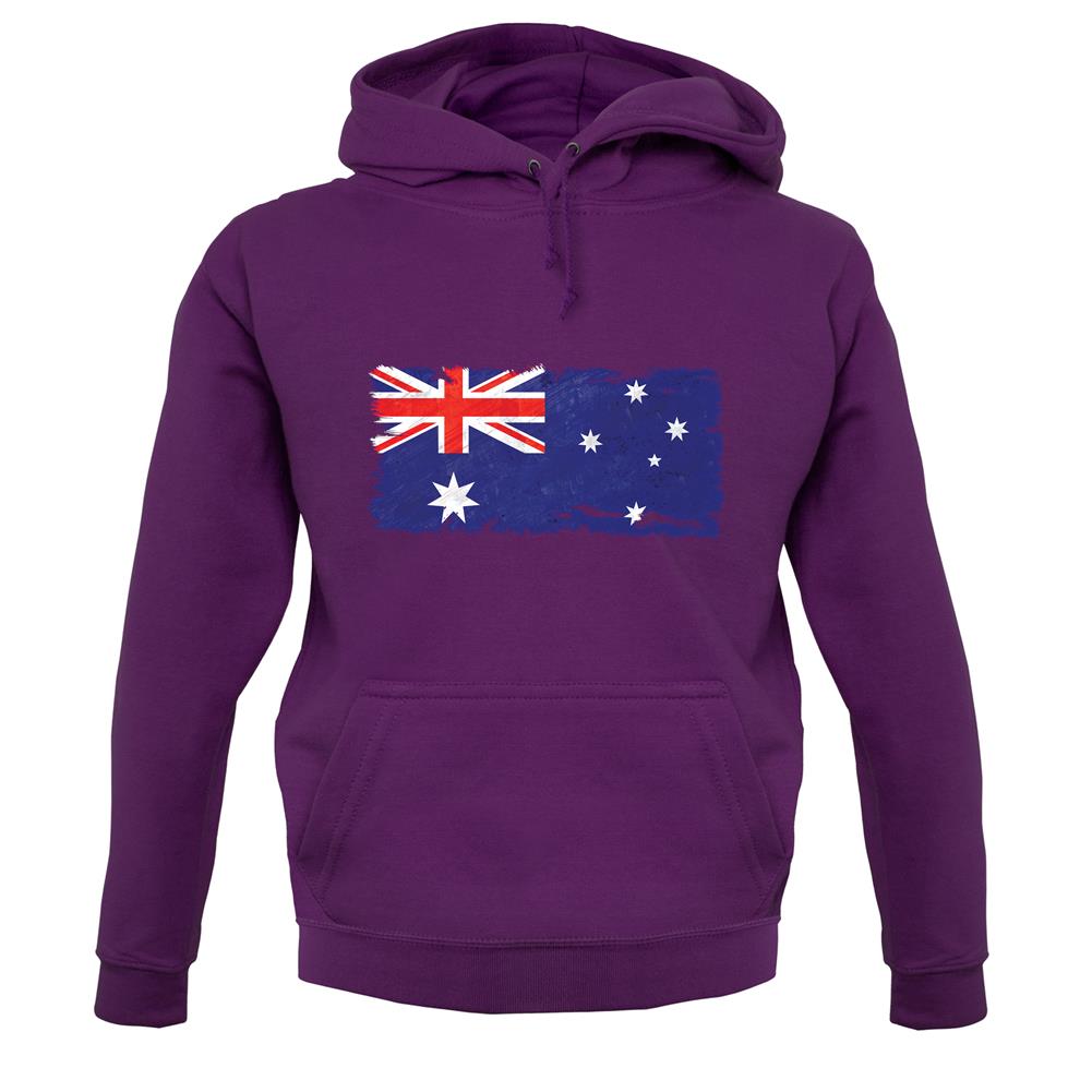 Australia Grunge Style Flag unisex hoodie Australia Grunge Style Flag unisex hoodie