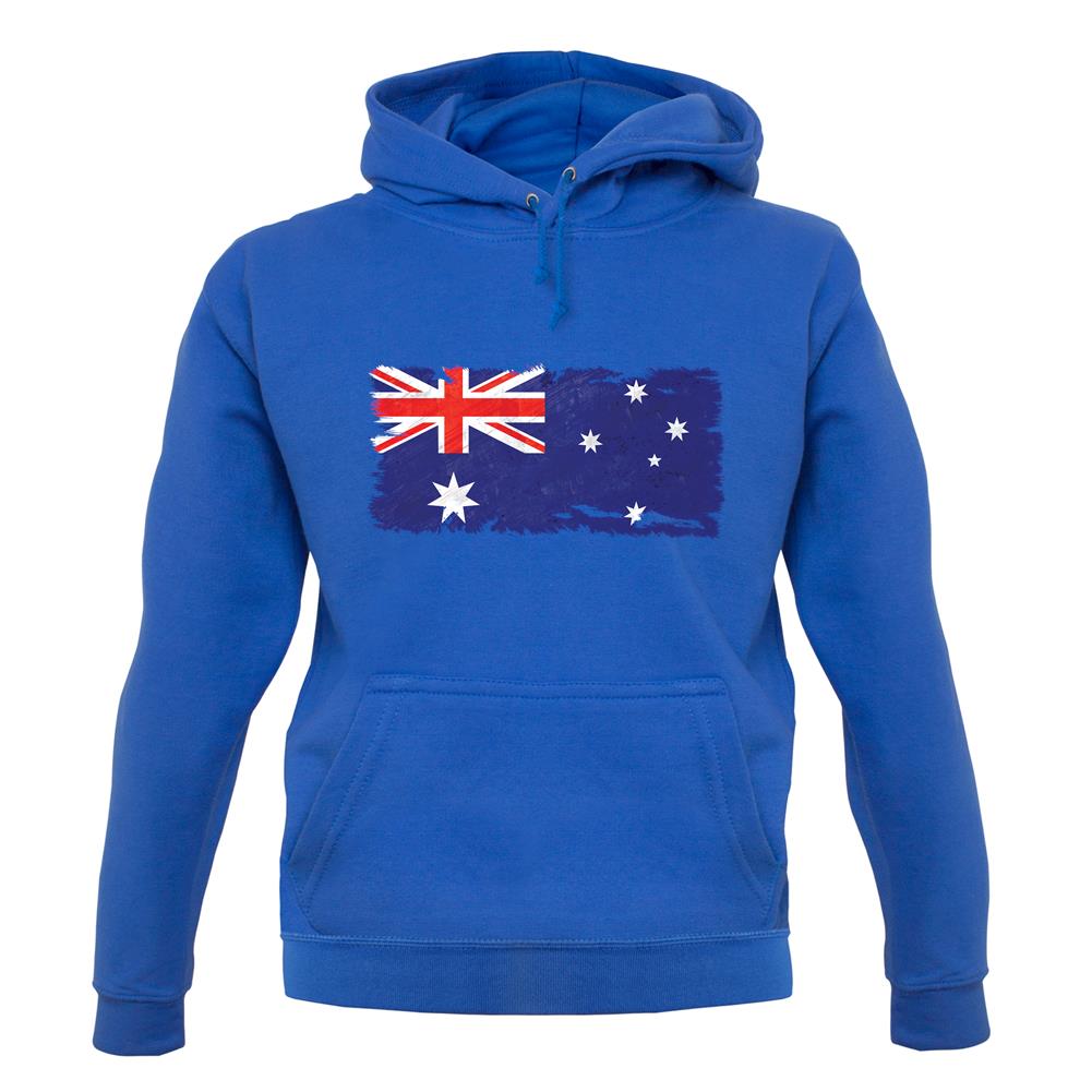 Australia Grunge Style Flag unisex hoodie Australia Grunge Style Flag unisex hoodie