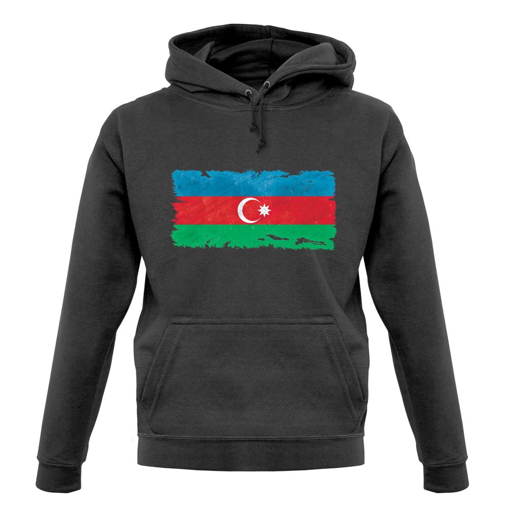 Azerbaijan Grunge Style Flag unisex hoodie Azerbaijan Grunge Style Flag unisex hoodie