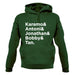 Queer Eye Name List Unisex Hoodie Queer Eye Name List Unisex Hoodie