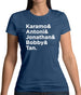 Queer Eye Name List Womens T-Shirt Queer Eye Name List Womens T-Shirt