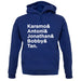 Queer Eye Name List Unisex Hoodie Queer Eye Name List Unisex Hoodie