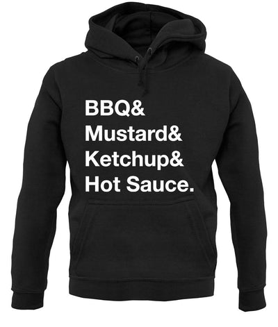 Bbq & Mustart & Ketchup unisex hoodie