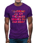 Yesterday, All My Troubles Seemed So Far Away Mens T-Shirt Yesterday, All My Troubles Seemed So Far Away Mens T-Shirt