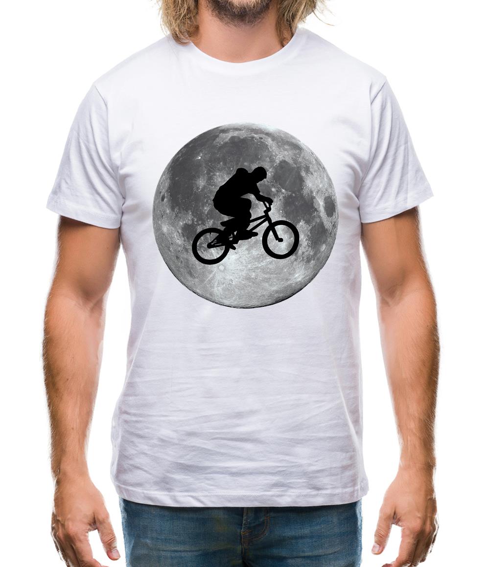 Bmx Moon Mens T-Shirt Bmx Moon Mens T-Shirt