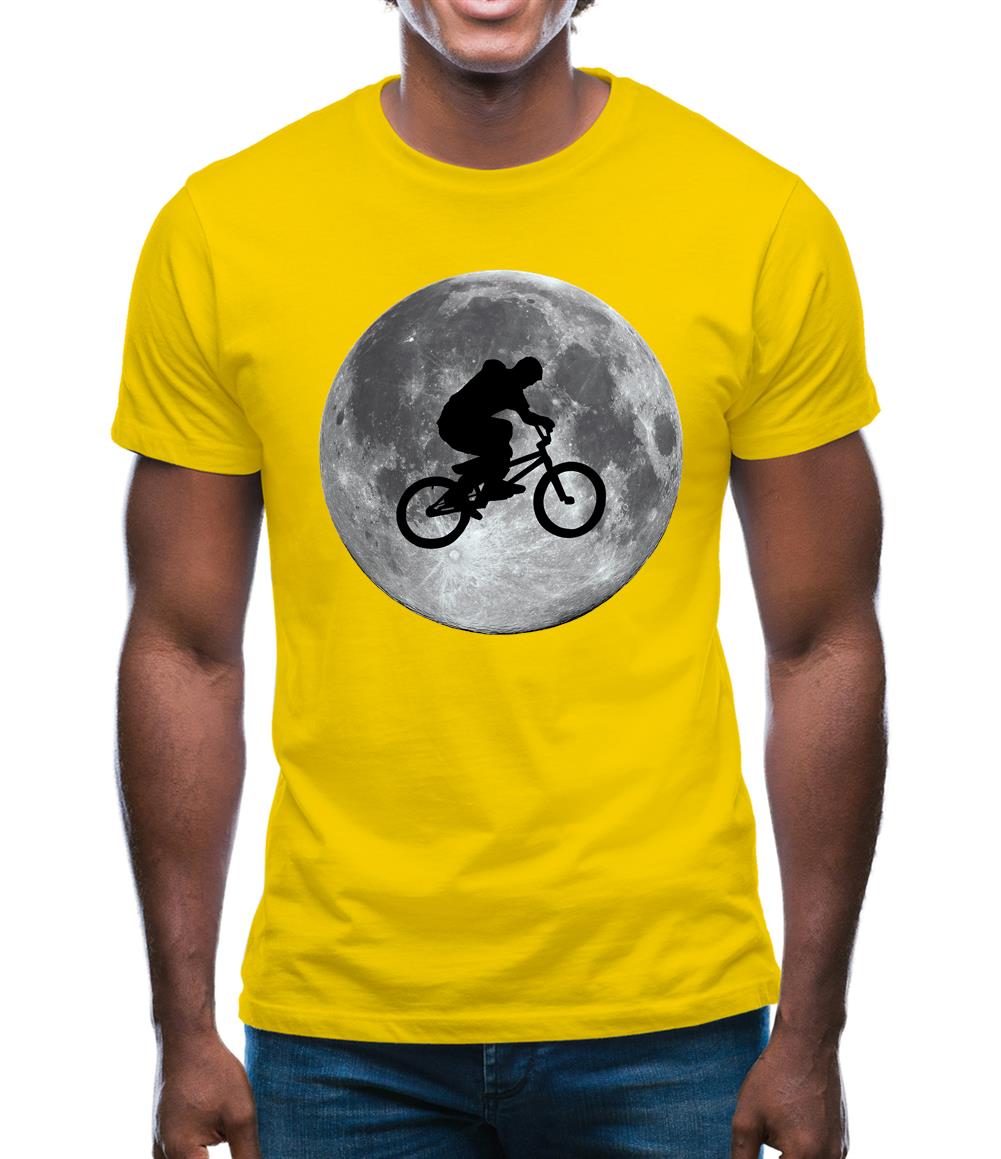Bmx Moon Mens T-Shirt Bmx Moon Mens T-Shirt