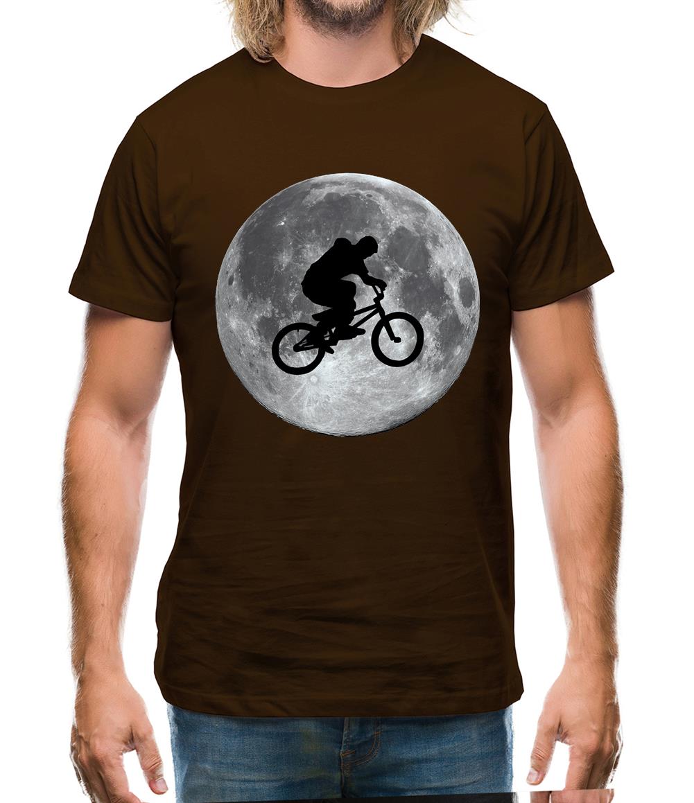 Bmx Moon Mens T-Shirt Bmx Moon Mens T-Shirt