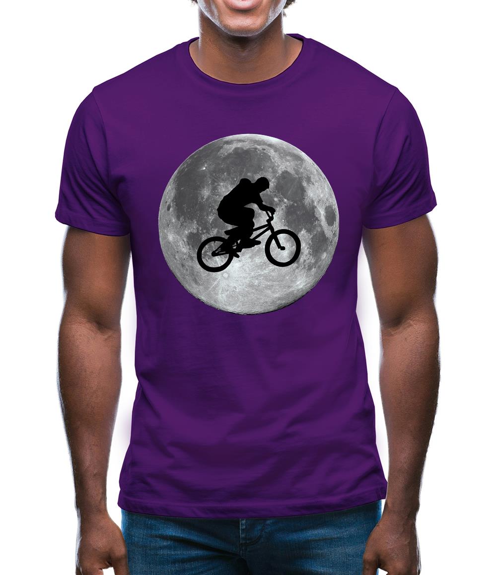 Bmx Moon Mens T-Shirt Bmx Moon Mens T-Shirt