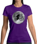 Bmx Moon Womens T-Shirt Bmx Moon Womens T-Shirt