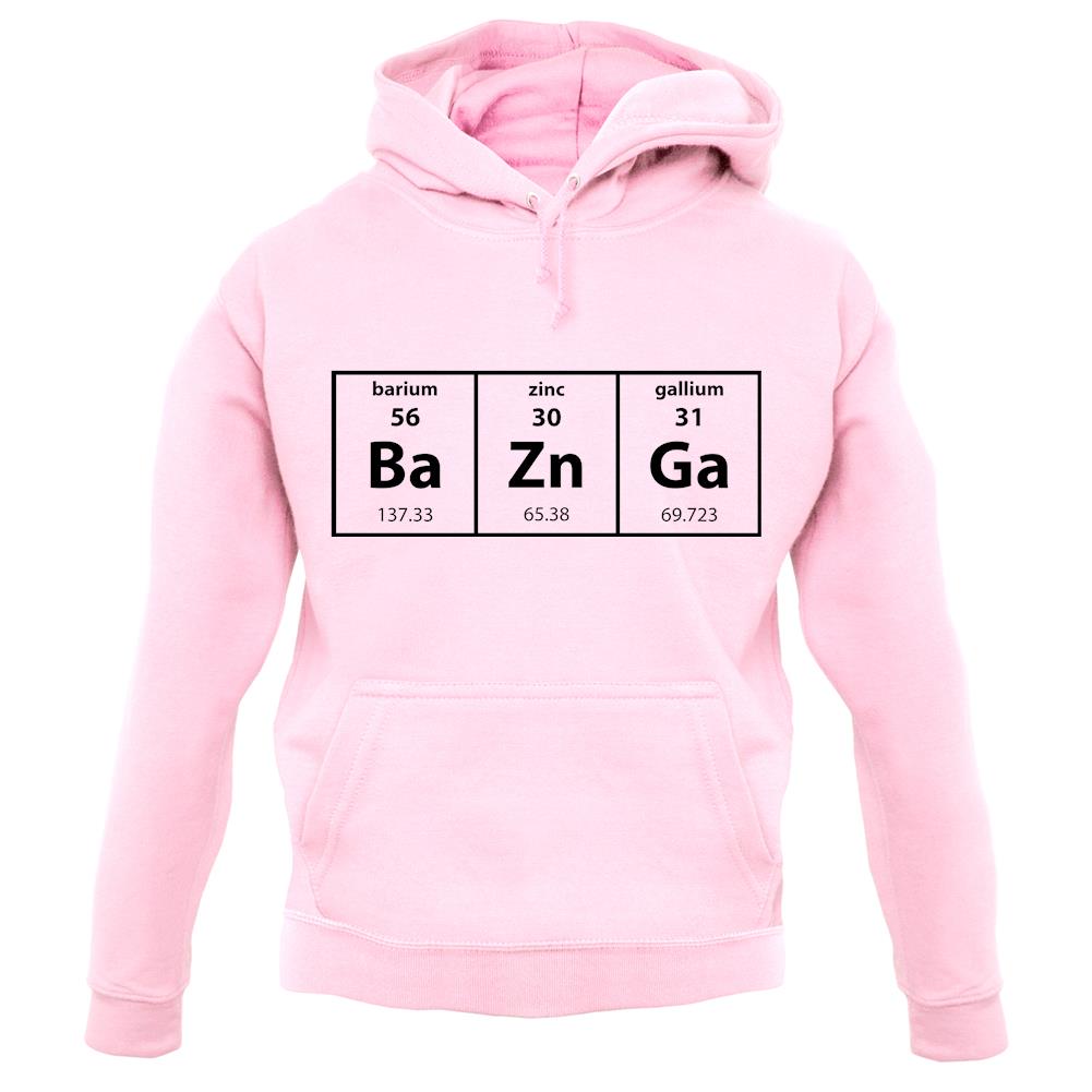 Baznga Periodic Table unisex hoodie Baznga Periodic Table unisex hoodie